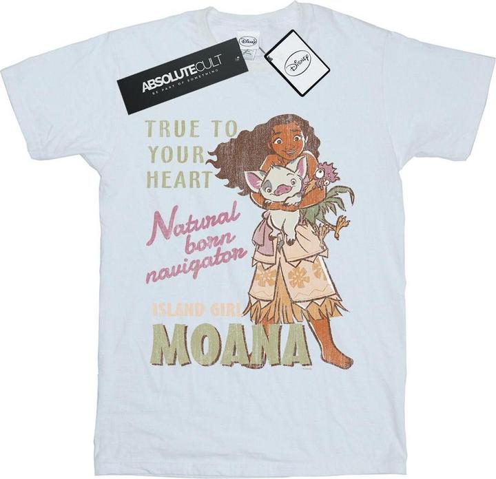 Immagine prodotto Disney Moana Natural Born Navigator Maglietta Ampia Donna (M)