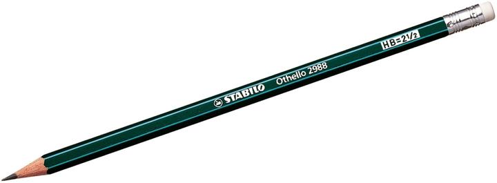 STABILO Matita con gomma - Othello - matita singola - durezza HB (HB, 1 x)