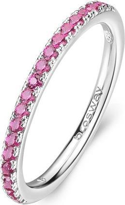 Produktbild Brosway FPR69 Fancy Passion Ruby Sparkling Silver Ring - Circuit: 52mm (52, 925 Silber)