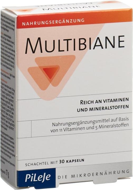 Immagine prodotto PiLeJe MULTIBIANE Caps 30 Capsule (30 Pezzo/i, Pillole, 34 g)