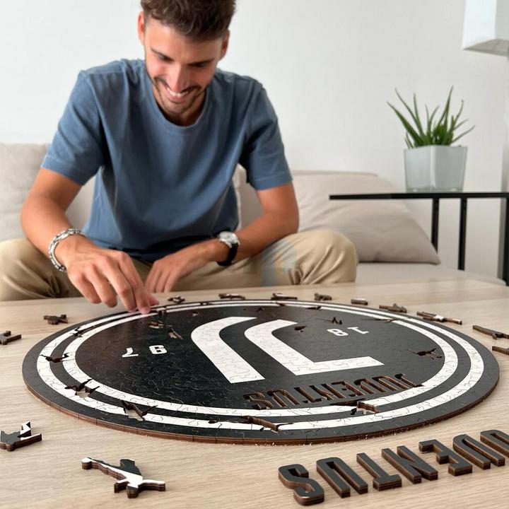 Immagine prodotto Iconic Juventus FC - Logo - Puzzle in Legno Taglia S (150 Pezzi) (150 pezzi)