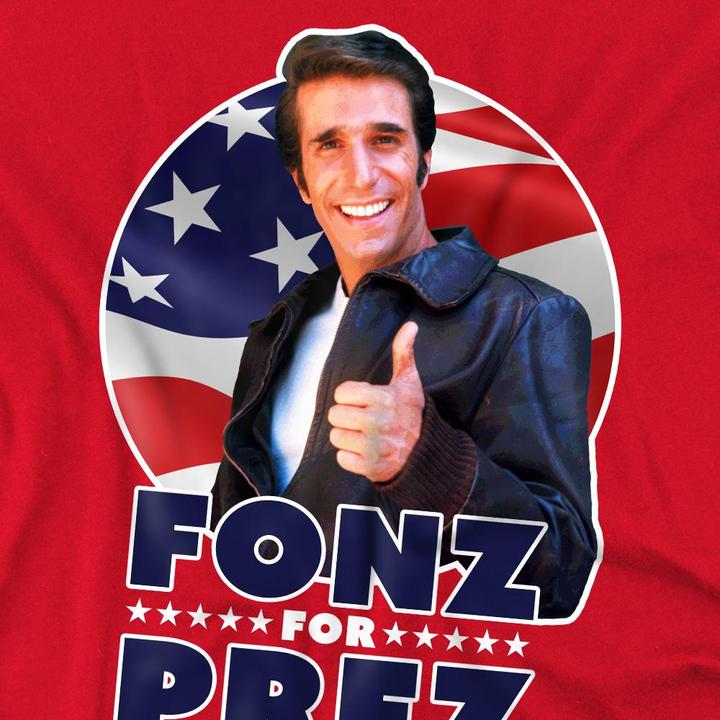 Produktbild Happy Days Fonz for Prez TShirt (M)