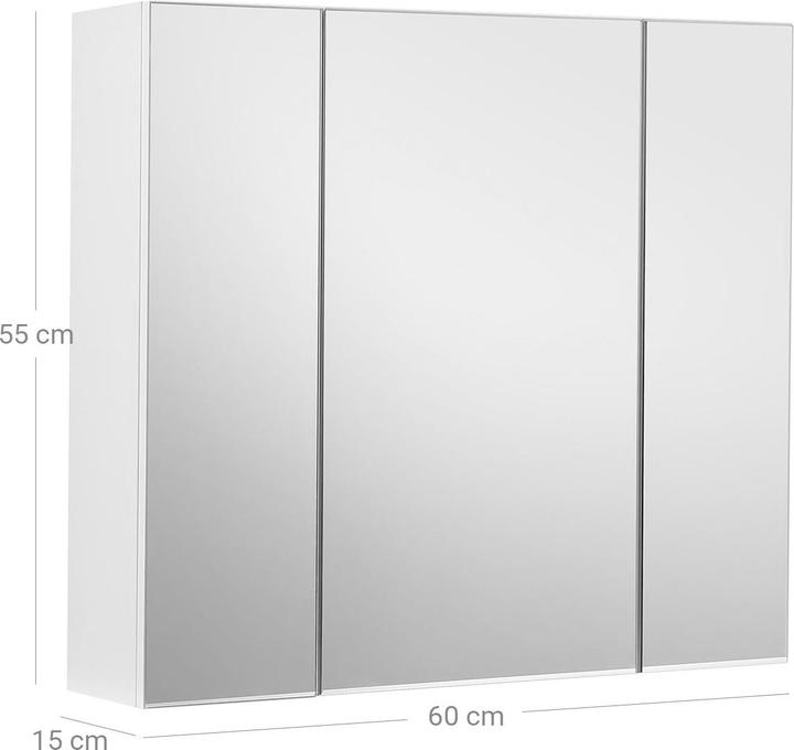 Immagine prodotto Vasagle Lauren (60 x 15 x 55 cm)