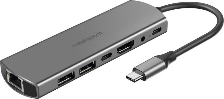 Image du produit Mediacom MD-C314 réplicateur de ports et station d'accueil pour ordinateur portable USB 3.2 Gen 1 (3.1 Gen (USB-C)