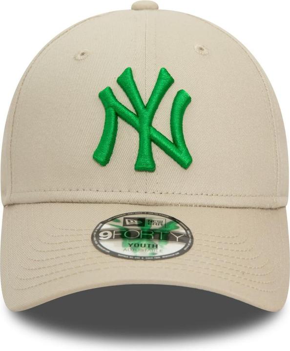 Produktbild New Era 9Forty Kinder Cap - New York Yankees stone - Youth (55, 56, 54 C)