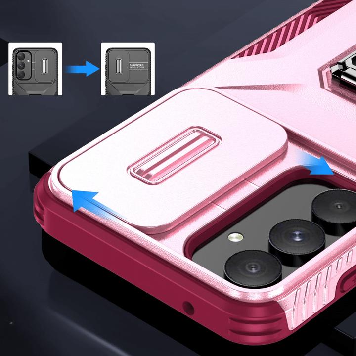 Actual product image Cover-Discount Galaxy A55 - Armor Case with kickstand (Samsung Galaxy A55)
