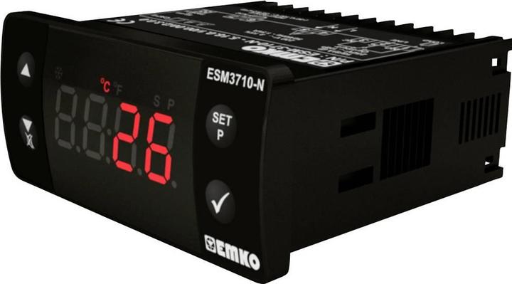 Image du produit Emko Régulateur de température ESM 3710 N Pt100 50 à 400 °C Relais 16 A (L x l H) 71 76 34.5 mm