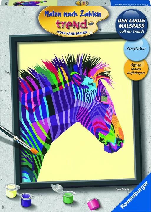 Produktbild Ravensburger Malen nach Zahlen - Pied Zebra