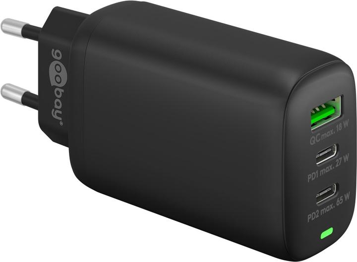 Actual product image Goobay Multiport quick charger (65 W)