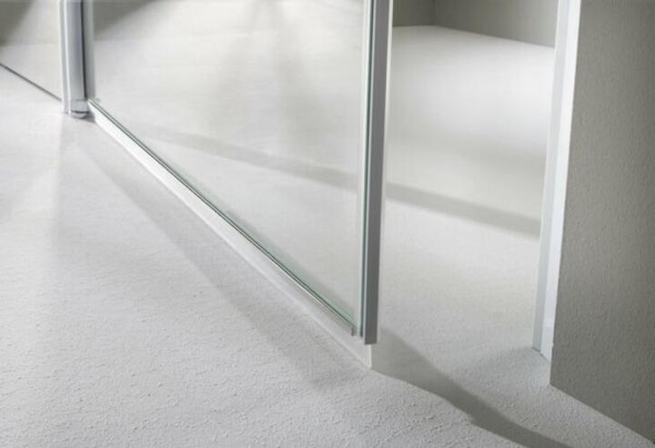 Produktbild Hüppe Design pure Schwingfalttür, Linksbefestigung, Breite 800mm, Höhe 2000mm, Montage auf Fliese (211 cm, 88 cm, 200 cm)