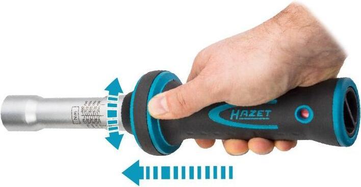 Actual product image HAZET Torque wrench 6160-1CT ∙ Nm min-max: 600 - 1600 Nm ∙ Tolerance: 3% ∙ Square, solid 25 mm (1 i… (1", 600 Nm, 1600 Nm)