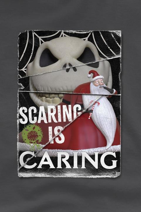 Image du produit The Nightmare Before Christmas - T-shirt SCARING IS CARING - Enfant (116)