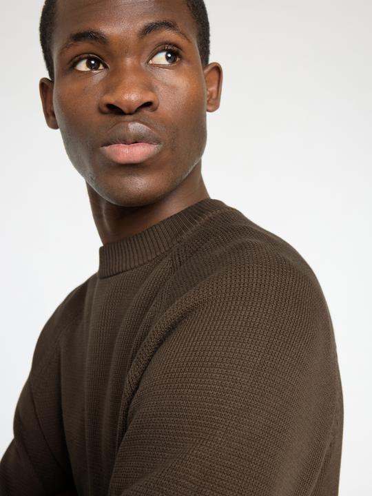 Actual product image Selected Homme 100% cotton jumper with round neckline (M)