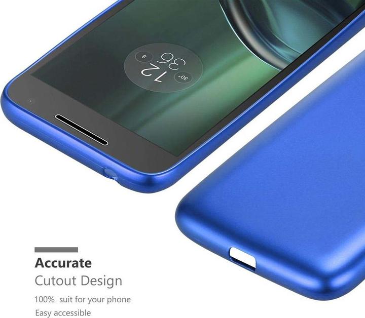 Image du produit Cadorabo Couverture métallique mate TPU (Motorola Moto G4 Play)