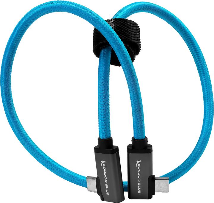 Produktbild Kondor Blue USB C to USB C Cable for SSD Recording & Charging - 8K Data and Power Delivery (Dual Rig (USB 3.1)
