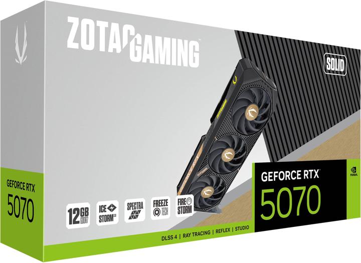 Image du produit Zotac GeForce RTX 5070 Solid (12 Go)