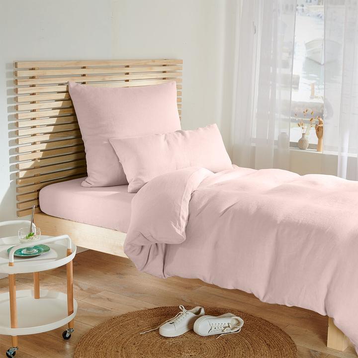 Image du produit Traumschlaf Toile unie (Set de linge de lit, 240 x 220 cm, 80 x 80 cm)