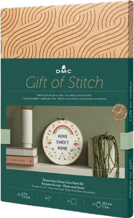 Immagine prodotto DMC Gift of Stitch Set da ricamo Home Sweet Home