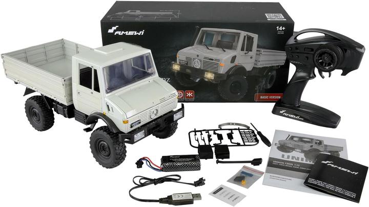 Produktbild Amewi Mercedes-Benz Unimog Lizenzfahrzeug 4WD (RTR Ready-to-Run)