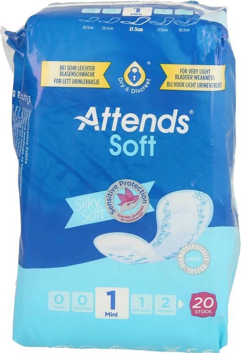 Produktbild Attends Soft 1 Mini Einlagen (20 x, Mini)