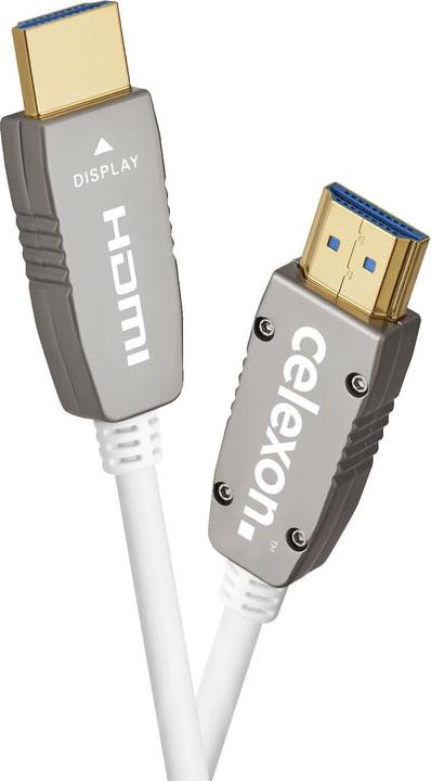 Produktbild Celexon UHD Optical Fibre HDMI 2.1 8K Active Kabel 25m, weiss (25 m, HDMI)