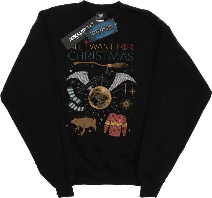 Produktbild All I Want For Christmas Sweatshirt Mädchen (152, 158)