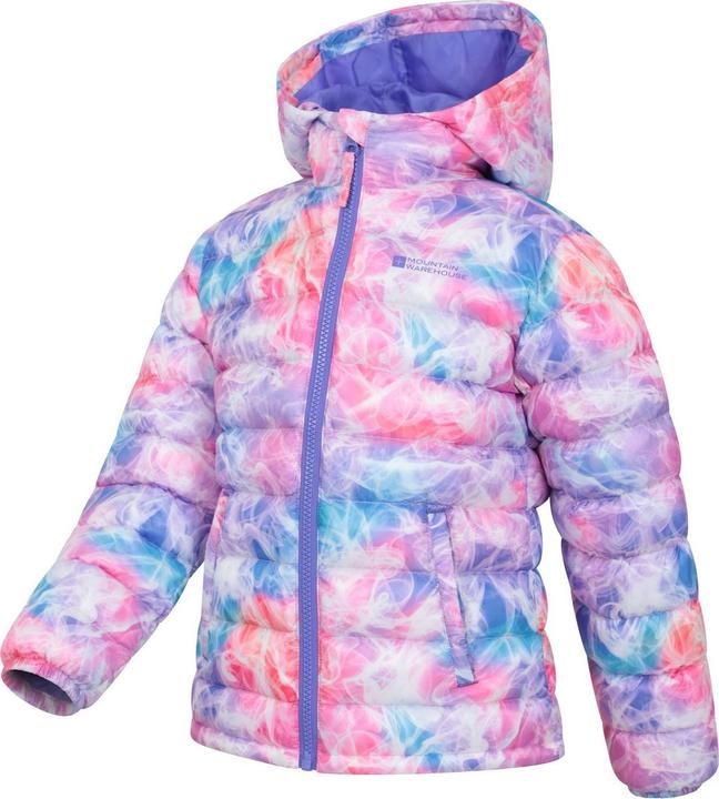 Actual product image Mountain Warehouse Childrens/Kids Seasons Tie Dye Padded Jacket (146, 152)