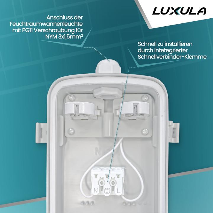 Produktbild Luxula LED Wannenleuchte (3600 lm, G13)