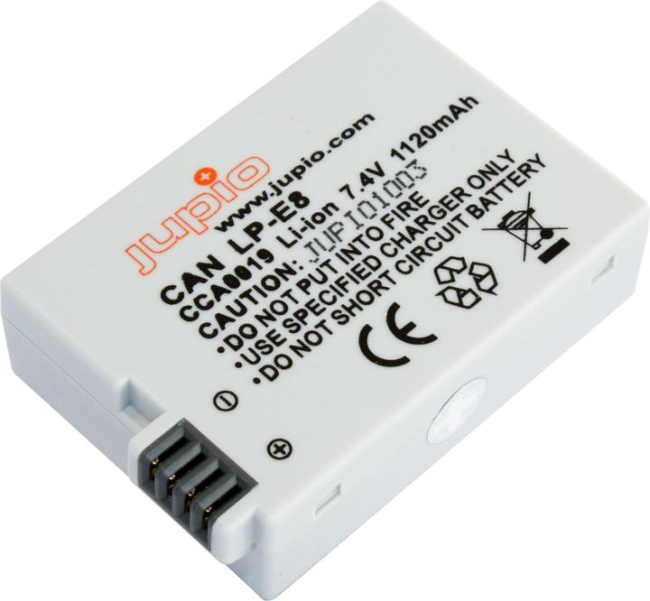 Produktbild Jupio Canon LP-E8 1120 mAh (Akku)
