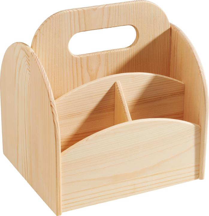 Immagine prodotto VBS Scatola per utensili, girevole, in legno di pino, circa 21x18x22cm