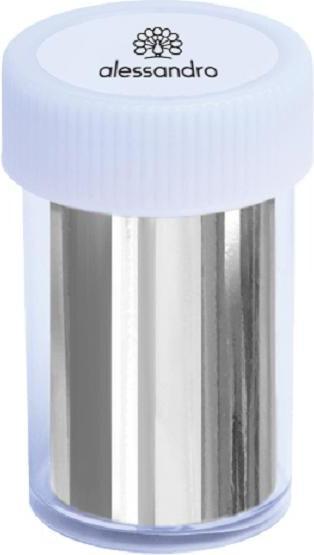 Actual product image Alessandro Transfer foil silver (Artificial nails, Silver)