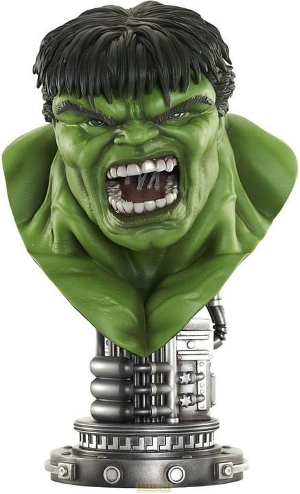 Actual product image Diamond Select Toys Marvel Legends in 3D Bust 1/2 Hulk 28 cm
