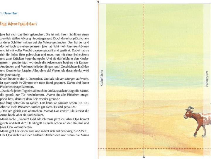 Actual product image Kal. Jule and the story of Christmas