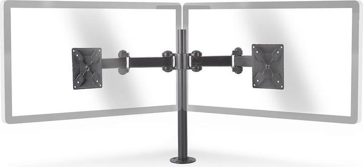 Image du produit Nedis Support double écran - support de table pour 14 à 24 pouces deux (Tables, 24.02")