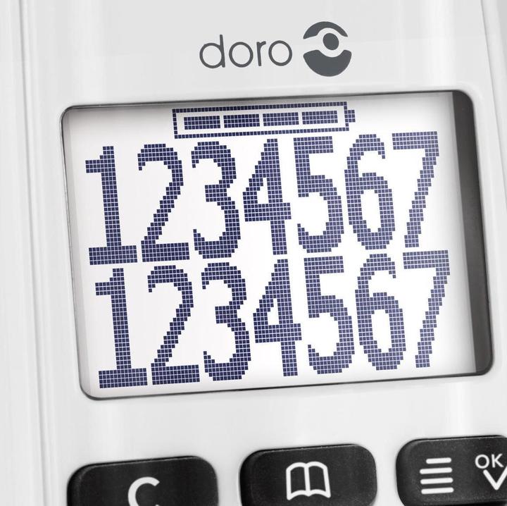 Actual product image Doro PhoneEasy 110 Duo
