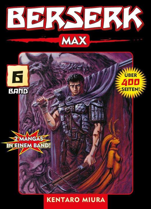 Actual product image Panini Berserk Max 6 (German, Kentaro Miura, 2007)