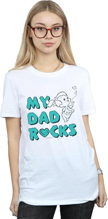 Image du produit The Flintstones - T-shirt PEBBLES MY DAD ROCKS - Femme (L)