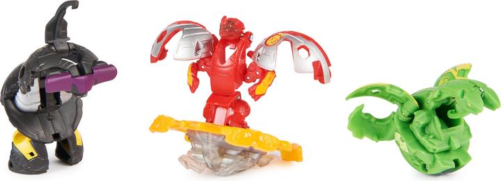 Produktbild Spin Master Bakugan 2023 Starter Pack mit 3 Bakugan (inkl. 1 Special Attack Dragonoid, 2 Core Balls (Nillious un