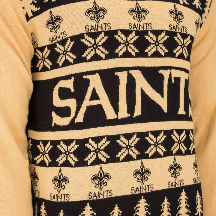 Image du produit Foco NFL Ugly Sweater XMAS Pull en tricot - New Orleans Saints (XXL)