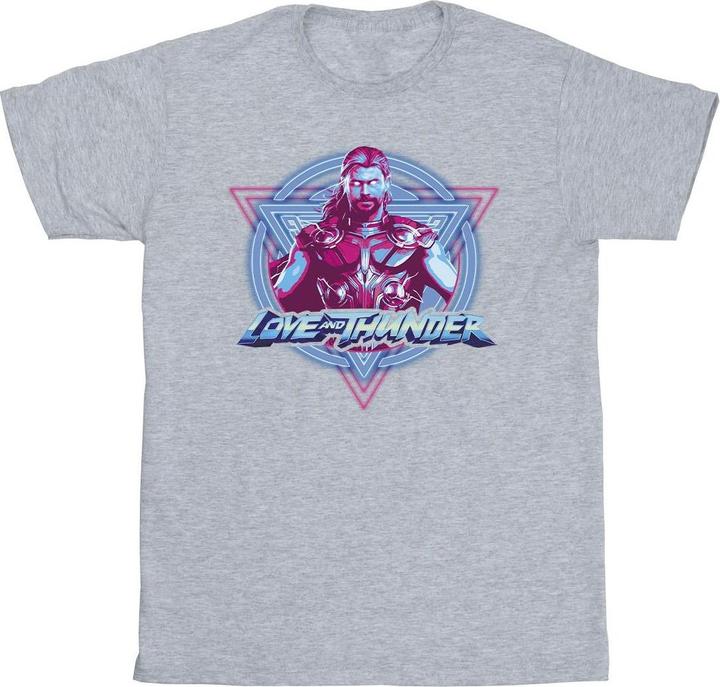 Produktbild Thor Love And Thunder Neon Badge TShirt (S)