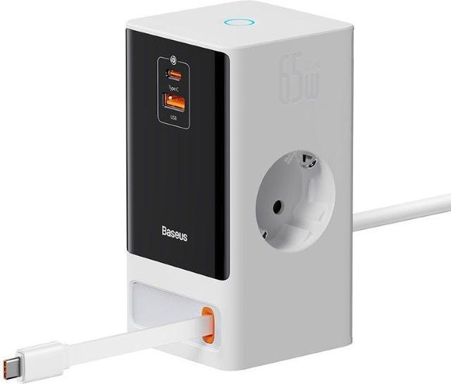 Immagine prodotto Baseus PowerCombo Striscia di alimentazione digitale (65 W)