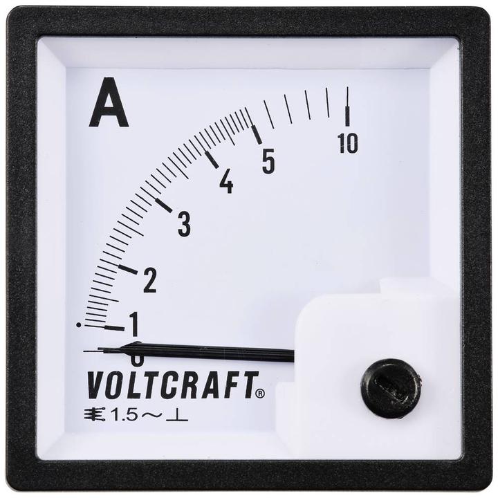 Actual product image Voltcraft Analog panel meter