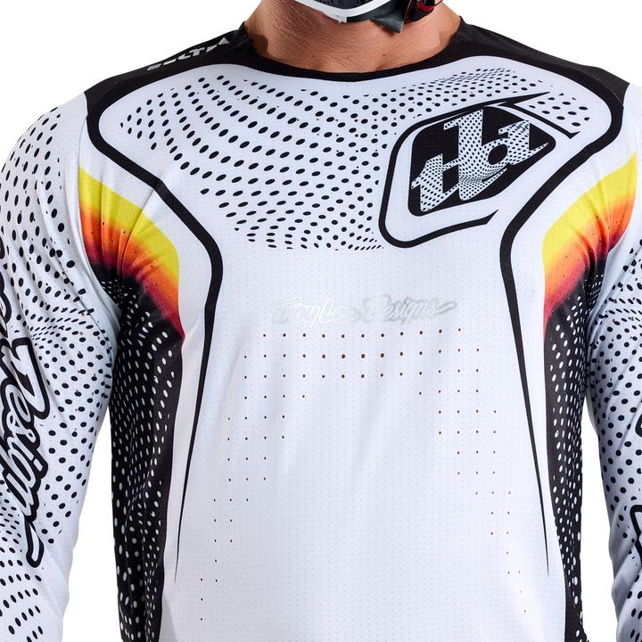 Actual product image Troy Lee Designs SE Ultra Jersey, Optic, white, S (S)