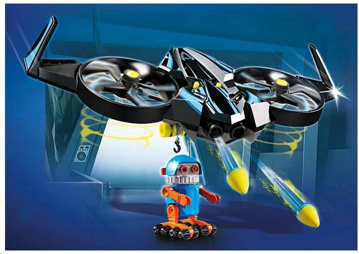 Image du produit Playmobil The Movie Robotitron avec drone (70071, Playmobil The Movie)