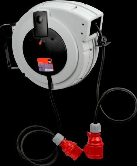 Actual product image Irimo Cable reel without light, three phases, 400 V alternating current (20 m, 1.50 mm²)