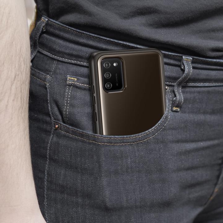 Immagine prodotto Samsung Cover trasparente morbida per A026F Galaxy A02s nero (Samsung Galaxy A02s)