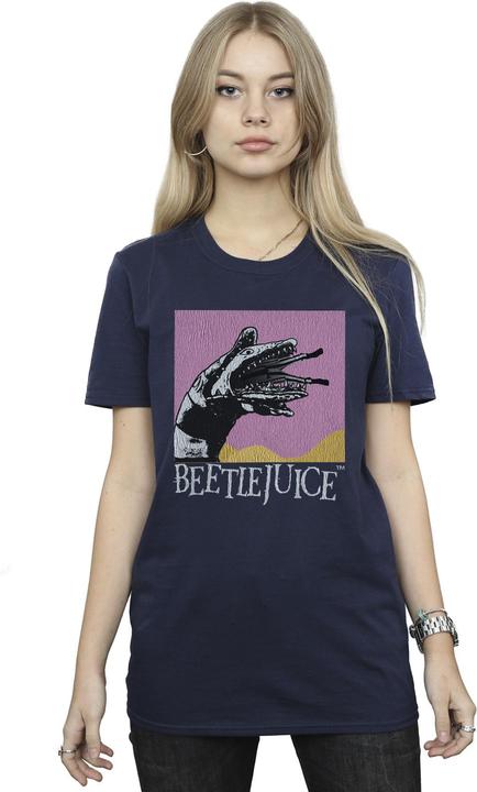 Immagine prodotto Beetlejuice Sandworm Snake Maglietta Ampia Verme delle Sabbie Donna (4XL)