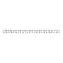 Produktbild GBC Binderücken Draht 12.5mm, 34 Ringe, silber, 100 Stk.