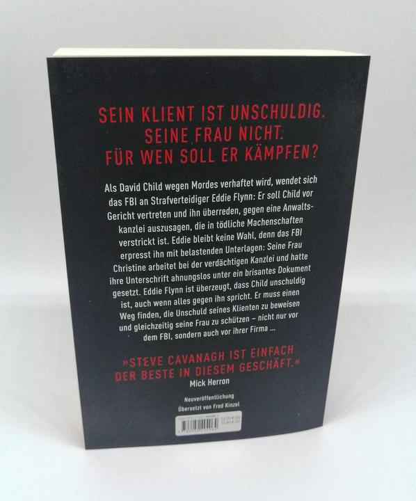 Image du produit Gegen alle Regeln (Allemand, Steve Cavanagh, Fred Kinzel, 2023)