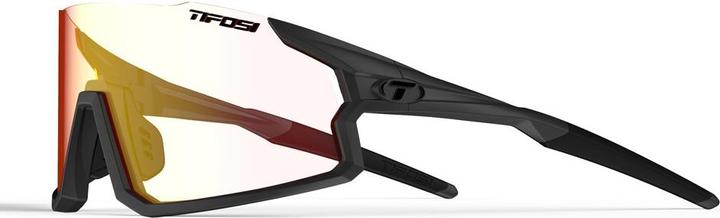 Actual product image Tifosi STASH CLARION FOTOTEC matt gunmetal glasses (1 Clarion Red PHOTOCHROME lens 74 %-14 % light